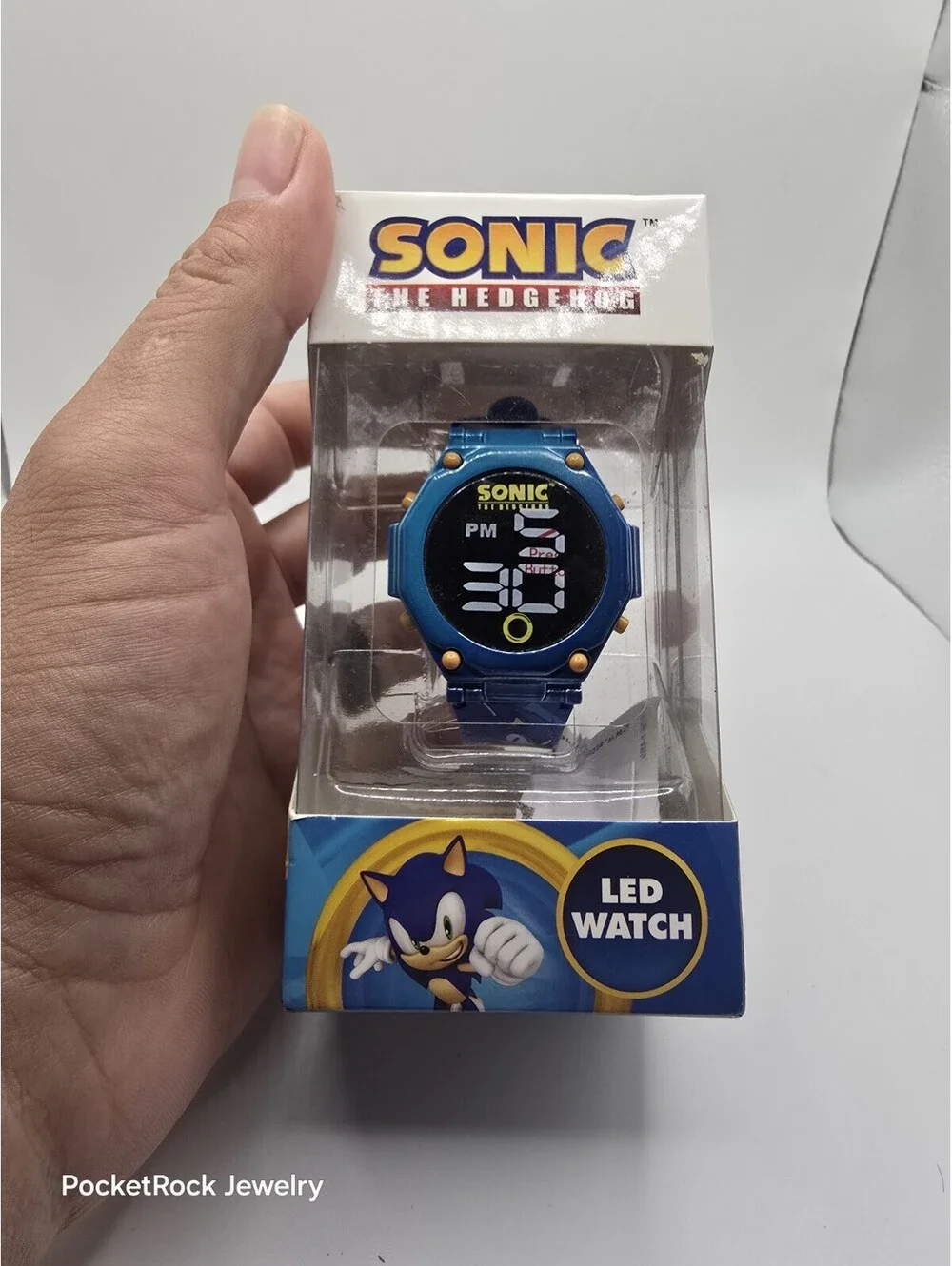 Watch - Sonic the Hedgehog - Run Wristwatch Digital LED NEW